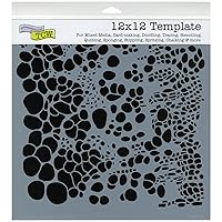 Crafters Workshop The Crafters Workshop TCW-357 Template, 12 by 12-Inch, Cell Theory