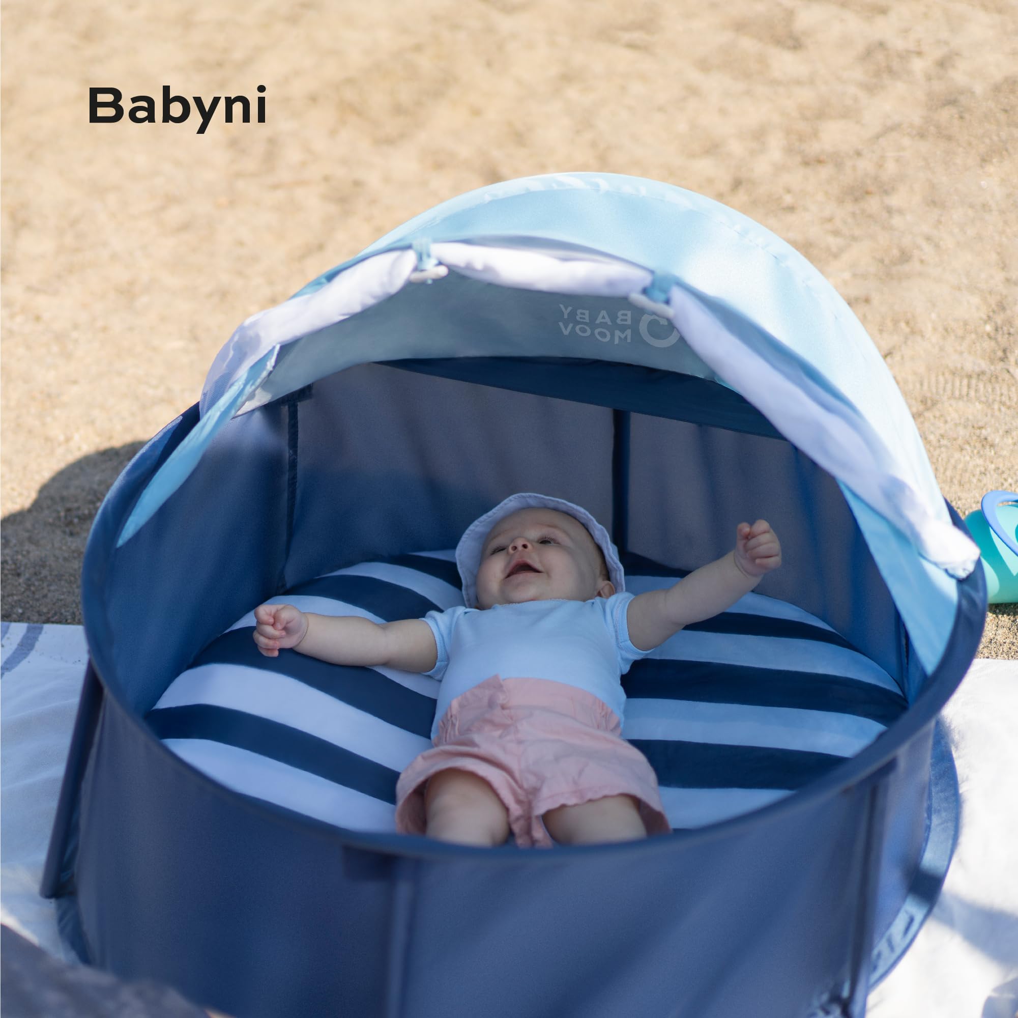 Babymoov Babyni Premium Baby Dome | Pop-Up Indoor & Outdoor Play Tent for Babies, Marine