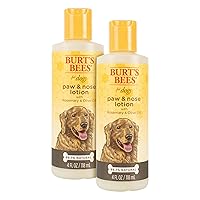 Natural Paw & Nose Lotion with Rosemary & Olive Oil | Soothing Lotion for All Dogs | Cruelty Free, Sulfate & Paraben Free, pH Balanced for Dogs - Made in USA, 4oz- 2 Pack