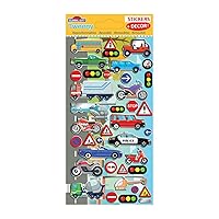 Kids' Decoration Board - Vehicles - 3D Stickers