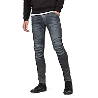 G-STAR RAW Men's 5620 3D Zip Knee Skinny Fit Jeans