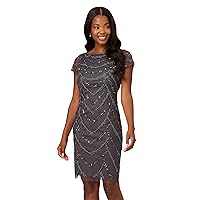 Adrianna Papell Women's Beaded Cocktail Dress