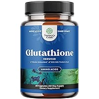 L Glutathione Supplement for Skin and Liver Support - Extra Strength Glutathione 1000mg with Silymarin Milk Thistle Extract ALA for Clear Skin Liver Cleanse Detox & Repair Plus Immunity Support