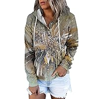 Button Down Hoodies For Women Casual Button Down Sweatshirts Fall Drawstring Pullover Teen Girl Work Loose Tops