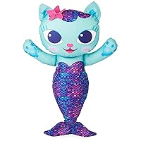 Swimways Gabby’s Dollhouse Mercat Swim Huggable, Gabby’s Dollhouse Toys, Bath Toys & Beach Toys, Floating Water Stuffed Animal for Kids Aged 1 & Up