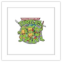 Trends International Gallery Pops Nickelodeon Teenage Mutant Ninja Turtles - Sewer Crew Patch Wall Art Wall Poster, 12