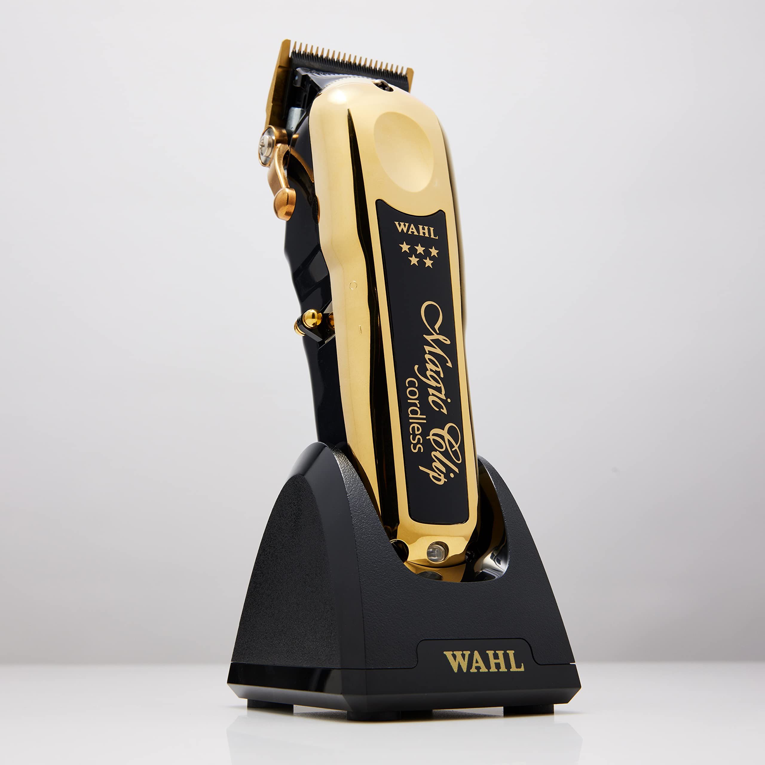 Wahl Professional 5 Star Gold Cordless Magic Clip Hair Clipper with 100+ Minute Run Time for Professional Barbers and Stylists - Model 8148-700