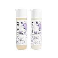 Silicone-Free Conditioner & 2-in-1 Cleansing Shampoo + Body Wash Duo | Gentle for Baby | Naturally Derived | Lavender Calm, 20 fl oz