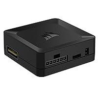 CORSAIR iCUE Link System Hub - Connect Up to 14 CORSAIR iCUE Link Devices - Reduce Cable Clutter – Innovative Single-Cable Design - Black