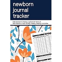 Newborn Journal Tracker: 4 Month Daily Baby's Schedule Tracking Log Book for Nanny & New Parents to Track Nursing, Feeding, Sleeping, Diaper Change, & Activities Newborn Journal Tracker: 4 Month Daily Baby's Schedule Tracking Log Book for Nanny & New Parents to Track Nursing, Feeding, Sleeping, Diaper Change, & Activities Paperback