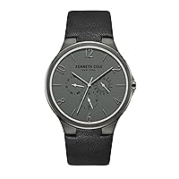 Kenneth Cole New York Men's 44mm Multi-Function Watch with Anti-Glare Dial