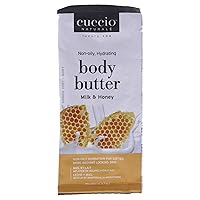 C U C C I O Luxury Spa Non-Oily Hydrating Butter - Milk and Honey by Cuccio Naturale for Unisex - 0.7 oz Body Butter