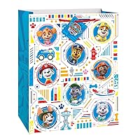 Paw Patrol Large Ultimate Multicolor Gift Bag (1 Pc) - Delightful Pup-Themed Party Favor Bags Perfect for Birthday Celebrations