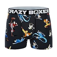 CRAZYBOXER Men's Underwear Avatar Resistant Boxer Brief Original