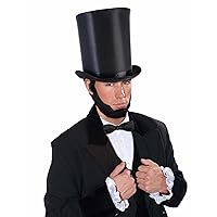 Inc - Satin (White) Adult Top Hat