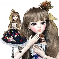 1/3 BJD Doll Ball Mechanical Jointed Doll 24in Princess SD Doll with Makeup + Full Accessories (Mod)