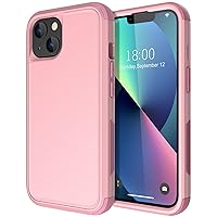 Diverbox for iPhone 13 Case [Shockproof] [Dropproof] [Dust-Proof],Heavy Duty Protection Phone Case Cover for Apple iPhone 13 (Pink)