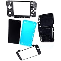 Deal4GO New Housing Shell kit Cover Case Replacement for Nintendo New 2DS XL/New 2DS LL 2017 Console (Black)