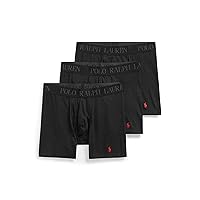POLO Ralph Lauren Men's 4d Flex Cotton Modal Stretch Boxer Briefs 3-Pack