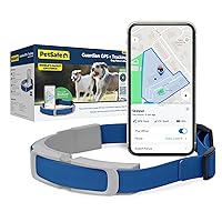PetSafe Guardian GPS + Tracking Dog Fence Collar – Wireless Dog Fence with Real-Time Tracking – World’s Most Reliable GPS Fence Technology – for Yards Larger Than 3/4 Acres – Subscription Required