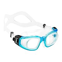 Cressi Adult Swim Goggles with Tempered Glass Lenses and No Distortion- Galileo: Made in Italy
