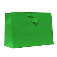 allgala 12PK Value Premium Solid Color Paper Gift Bags (16