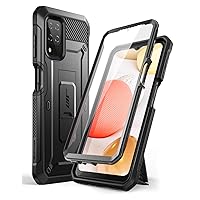 SUPCASE Unicorn Beetle Pro Series for Samsung Galaxy A12 Case (2020 Release), Full-Body Rugged Holster Case with Built-in Screen Protector (Black)