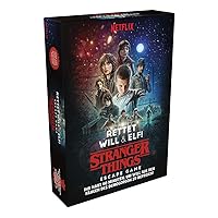 Asmodee Larousse, Stranger Things: Rettet Will und Elf!, Family Game, Puzzle Game, 2-8 Players, from 14+ Years, 60 Minutes, German