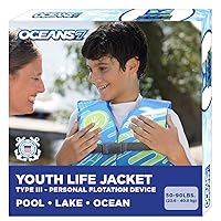 US Coast Guard Approved, Infant-Child-Youth Life Jacket Vest – Sizes for 8-90 lbs. – Type III Vest, PFD, Personal Flotation Device
