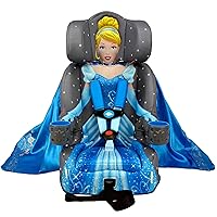 KidsEmbrace 2-in-1 Forward-Facing Harness Booster Seat, Disney Cinderella Platinum Silver