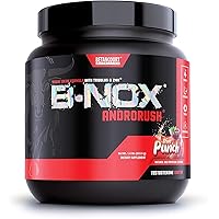 Betancourt Nutrition B-Nox Androrush Pre Workout with Creatine Blend | BCAAs & Beta Alanine | Nitric Oxide & Energy Boost | 35 Servings (Fruit Punch)