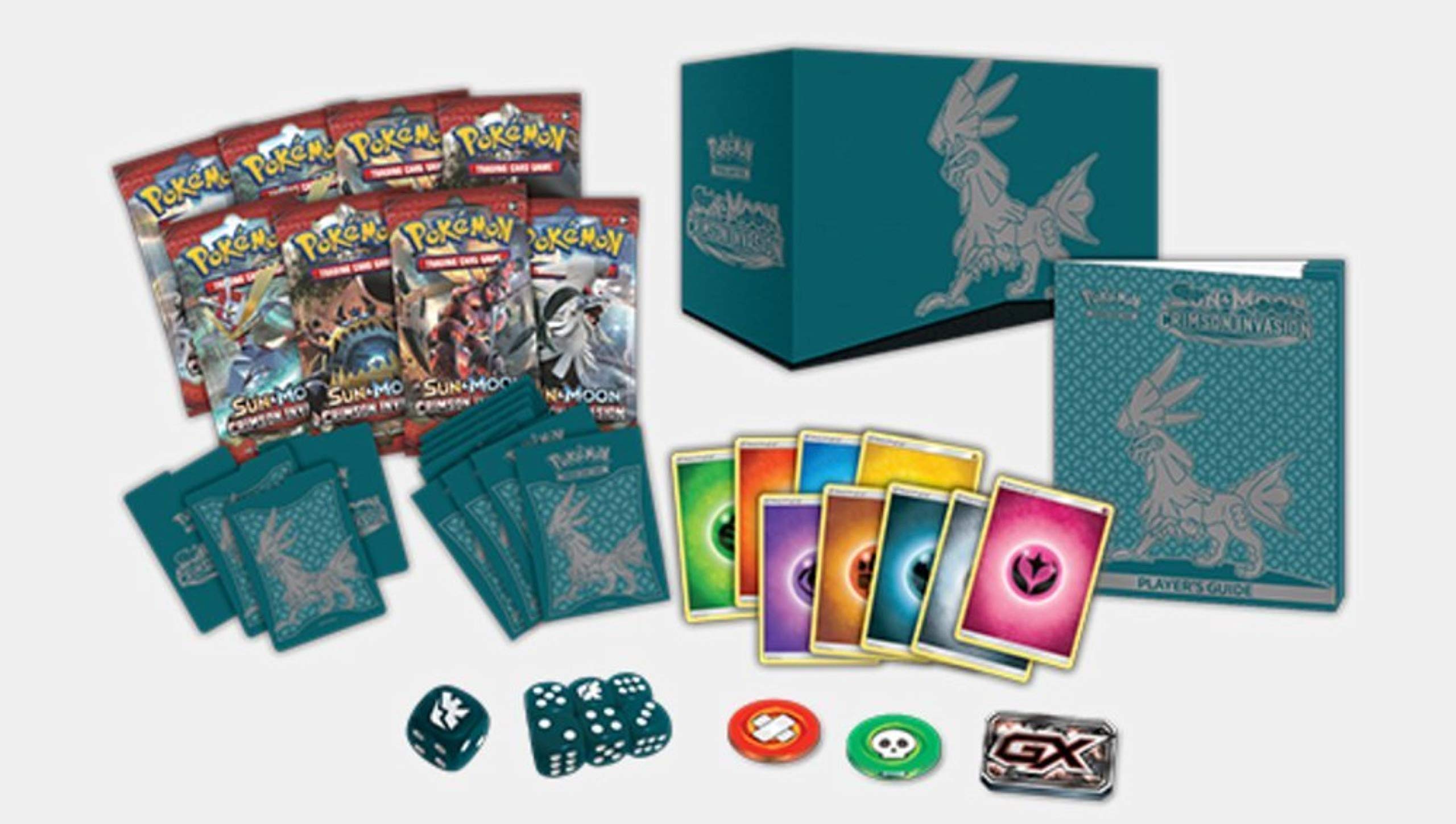 Pokemon Sun and Moon Crimson Invasion Elite Trainer Box Collectible Cards, Multicolor (820650802607-1)