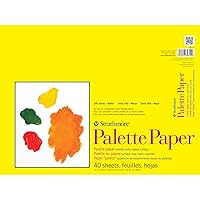 Strathmore 300 Series Palette Paper Pad, Tape Bound, 12x16 inches, 40 Sheets (41lb/67g) - Artist Paper for Adults and Students