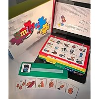 Visual Communication Book,162 ASD Laminate Icon Cards: Autism Language Vocabulary, Speech Articulation Therapy, ADHD & Aprexia Learning