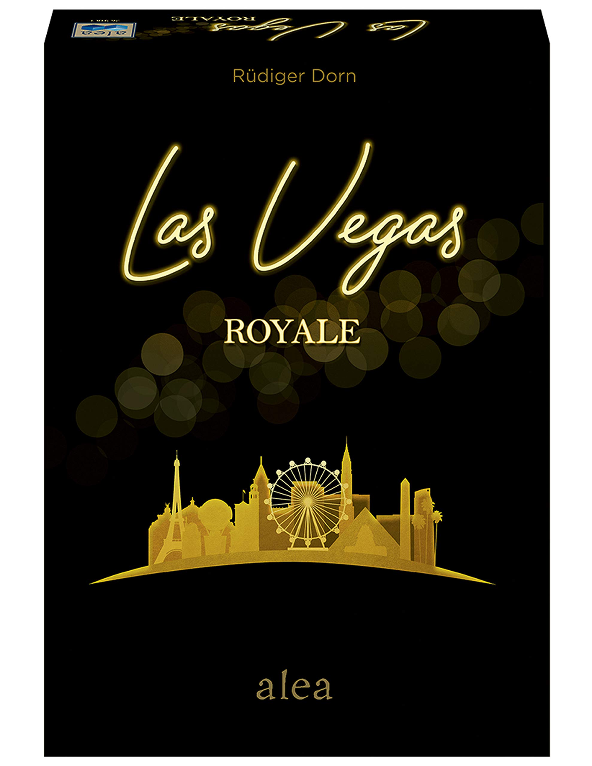 Ravensburger Las Vegas Royale Strategy Board Game for Ages 8 & Up - 20th Anniversary Edition Alea