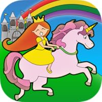 Princess Fairy Tale Coloring Wonderland for Kids and Family Preschool Free Edition