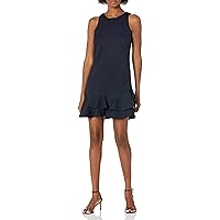 Eliza J Women's Sleeveless Dress with Ruffle Hem