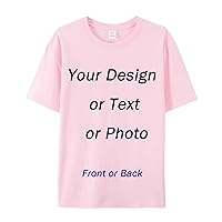 Custom Shirt,Add Your Text or Photo,Design Your Own Personalized Shirt for Women Men Gift.