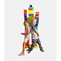 Kids Adventure Jumbo Blocks - (112) Piece Big Blocks - 8