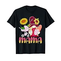 Mama Cute Sunflowers Gnome Caring Baby Happy Mother's Day T-Shirt