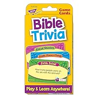 Trend Enterprises Bible Trivia Flash Cards