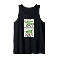 Star Wars Yoda Do or Donut There is No Try Funny Tank Top