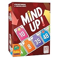 Pandasaurus Games Mind Up! Card Game - Strategic Tableau Building, Simultaneous Play, Fun Family Game for Kids & Adults, Ages 8+, 3-6 Players, 15-20 Min Playtime, Made
