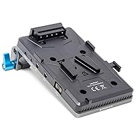 KONDOR BLUE Cine V Mount Battery Plate for 15mm LWS Rigs Regulated DC Voltage Adjustable Angle