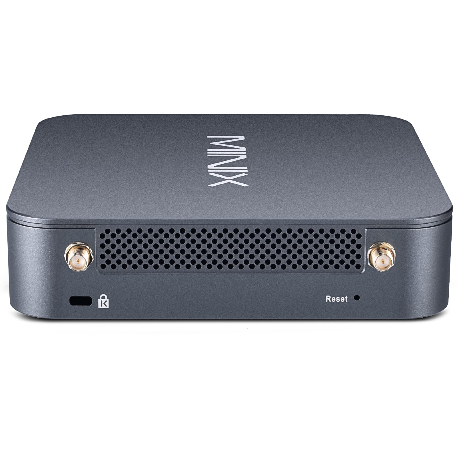 MINIX NEO J51-C8 Aluminum Mini Computer, 8GB/256GB M.2 PCIe NVMe SSD Windows 11 Pro, Wi-Fi6/Dual 2.5GB LAN/USB-C/Triple Display/4K/Auto Power On/PXE Boot/RTC/Vesa Mount.Sold Directly