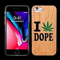 CUBE Cell Phone Case for Apple iPhone 8/7 / 6s - I Love Dope Design