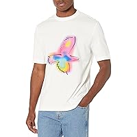 Men's Short Sleeve Spray Bird T-Shirt