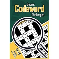 Secret Codeword Challenges: 150 Puzzles for Adults to Think Better, Focus More, Stress Less | Engaging Brain Games to Keep Your Mind Sharp and Active