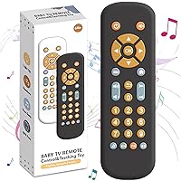 Baby Remote Control Toy, play remote fake remote Kids Toddlers TV Remote Toy Realistic Play Remote Early Educational baby tv remote Baby Toys for 6 to 12 Months 12 to 18 Months Baby Musical Toys Girls