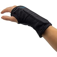 Carpal Tunnel Wrist Brace, FSA & HSA Eligible, Carpal Tunnel Relief, Fits Left & Right Hand, Flexible Support Splint, Support Beads Improve Circulation, Large